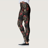 Leggings Année du serpent 2025 : Sagesse, transformation (Gauche)