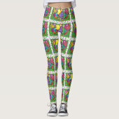 LEGGINGS ANNIVERSAIRE DESIGN CASQUETTE (Devant)