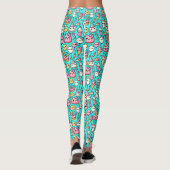 Leggings Anniversaire Motif Kawaii (Dos)