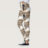 Leggings Annonce d'intendance Vintage des membres d'équipag (Gauche)