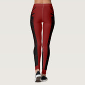 Leggings Anopurodon Double Dragon Noir (Dos)
