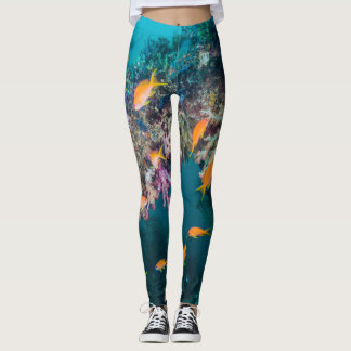 Leggings Anthias poisson-or