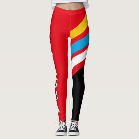 Leggings Antique classique coloré (Devant)
