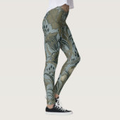 Leggings Antique Fleur Morris Jardin Fond d'écran Floral (Droite)