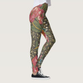 Leggings Antique Toile de Jouy 1800 Branches florales (Droite)