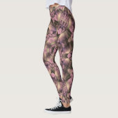 Leggings Antiquité rose victorienne (Gauche)