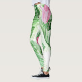 Leggings Anturio Rosa Planta Tropical (Gauche)