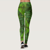 Leggings Apophyse Fractal green I (Dos)