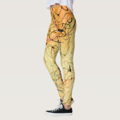 Leggings Apricot Swirl (Gauche)
