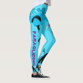 Leggings Aqua de guêtres de paysage de lutin de (Droite)