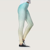 Leggings Aqua et Gold Ombre Foil (Droite)