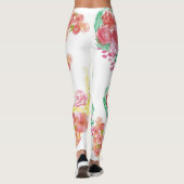 Leggings Aqua fleur (Dos)