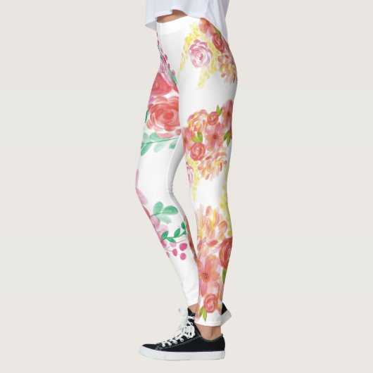 Leggings Aqua fleur (Gauche)