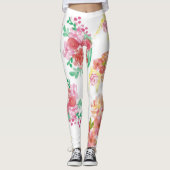 Leggings Aqua fleur (Devant)