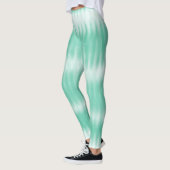 Leggings Aqua Green Tie Dye (Gauche)