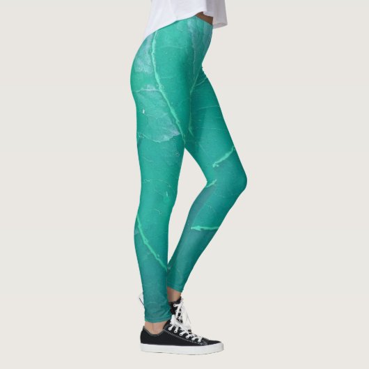 Leggings Aqua Leaf (Droite)