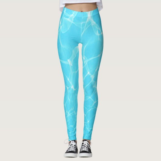 Leggings Aqua Magic Abstrait (Devant)