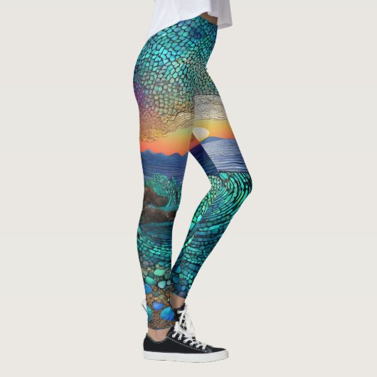 Leggings Aqua Mirage (Droite)