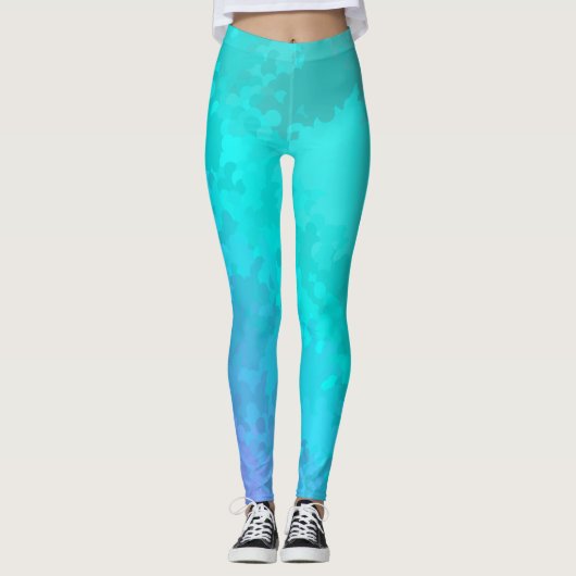 Leggings Aqua Ombre (Devant)