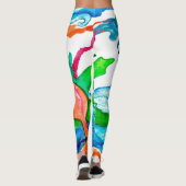 Leggings Aqua Reef (Achterkant)