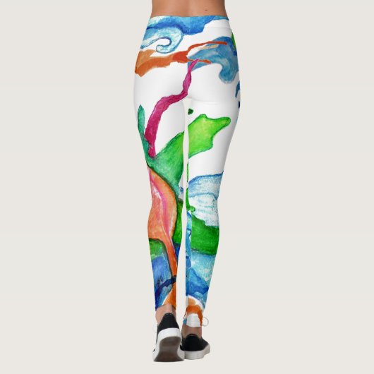Leggings Aqua Reef (Dos)