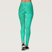 Leggings Aqua Twist turquoise (Dos)