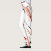 Leggings Aquaman | Black Manta Scattered Typography Graphic (Gauche)