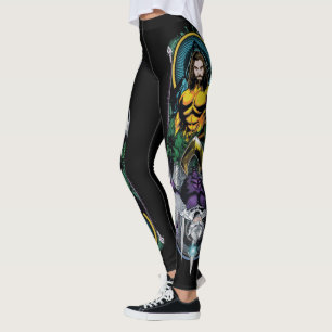 Leggings Aquaman   Orin et panneau réversible de Nouveau