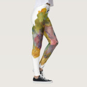 Leggings Aquarelle Abstraite colorée et tendance (Droite)