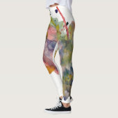 Leggings Aquarelle Abstraite colorée et tendance (Gauche)