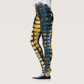 Leggings Aquarelle Abstraite : Créative sans fil (Gauche)
