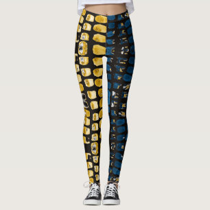 Leggings Aquarelle Abstraite : Créative sans fil