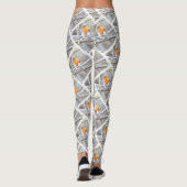 Leggings Aquarelle Angélique Robin (Dos)