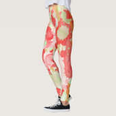 Leggings Aquarelle artistique motif abstrait (Gauche)