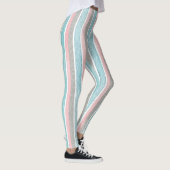 Leggings Aquarelle Bandes colorées (Droite)