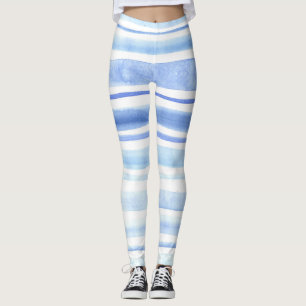 Leggings Aquarelle bleu
