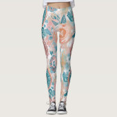 Leggings Aquarelle Bohemian Dream (Devant)