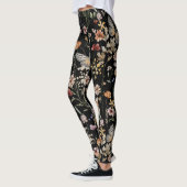 Leggings Aquarelle Boho Floral (Gauche)