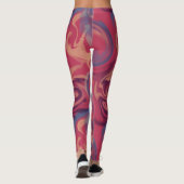 Leggings Aquarelle brillante (Dos)