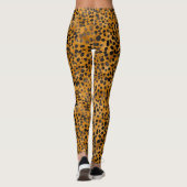 Leggings Aquarelle Cheetah Print (Dos)