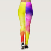 Leggings Aquarelle/Coeurs (Dos)