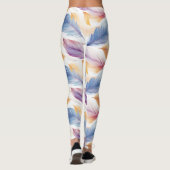 Leggings Aquarelle colorée (Dos)