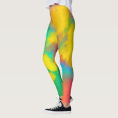Leggings Aquarelle colorée (Gauche)