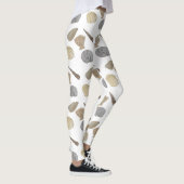 Leggings Aquarelle côtière Coques marines (Droite)