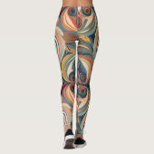 Leggings Aquarelle Dark Bohemian Dream (Dos)