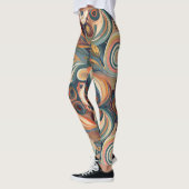 Leggings Aquarelle Dark Bohemian Dream (Gauche)