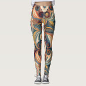 Leggings Aquarelle Dark Bohemian Dream (Devant)