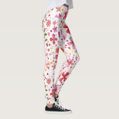 Leggings Aquarelle de fleurs sauvages (Droite)