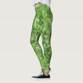 Leggings aquarelle de nénuphar (Gauche)