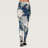 Leggings Aquarelle des animaux de tigres à la mode, couleur (Dos)